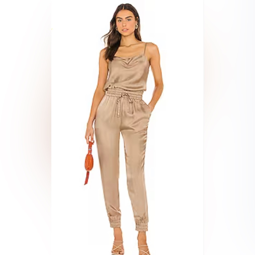 Cinq a Sept Finnely Jumpsuit NWT size XS in Pewter